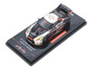 Nissan GT-R R35 Widebody RHD Right Hand Drive Black and White with Graphics AORUS X INNO64 Limited Edition 1/64 Diecast Model Car Inno Models IN64-R35LB-AORUS