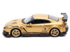 Nissan GT-R R35 Top Secret Thailand RHD Right Hand Drive Gold Metallic Thailand Diecast Expo 2025 Event Edition 1/64 Diecast Model Car Inno Models IN64-R35TSTH-TDE25