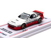 Mazda RX-7 FC3S Pandem Rocket Bunny White and Red with Black Stripes The Model Car Show Singapore 2025 Event Edition 1/64 Diecast Model Car Inno Models IN64-RX7FCP-TMCSS25