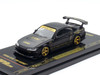 Nissan Top Secret Silvia S15 RHD Right Hand Drive Matt Black with Carbon Hood APA XPO 2025 Event Edition VIP Ticket Bundle 1/64 Diecast Model Car Inno Models IN64-S15TS-APA25VIP