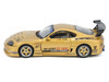 Toyota Supra (A80) Top Secret Thailand GT300 RHD Right Hand Drive Gold Metallic Tokyo Auto Salon Kuala Lumpur 2025 Event Exclusive 1/64 Diecast Model Car Inno Models IN64-A80TSTH-TASKL25