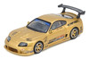 Toyota Supra (A80) Top Secret Thailand GT300 RHD Right Hand Drive Gold Metallic Tokyo Auto Salon Kuala Lumpur 2025 Event Exclusive 1/64 Diecast Model Car Inno Models IN64-A80TSTH-TASKL25