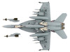 Boeing F/A-18E Super Hornet Fighter Aircraft 166817 VFA-136 Knighthawks USS Trumman 2024 United States Navy Air Power Series 1/72 Diecast Model Hobby Master HA5143