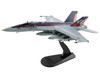 Boeing F/A-18E Super Hornet Fighter Aircraft 166817 VFA-136 Knighthawks USS Trumman 2024 United States Navy Air Power Series 1/72 Diecast Model Hobby Master HA5143