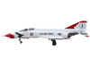McDonnell Douglas F-4E Phantom II Fighter-Bomber Aircraft Thunderbirds No.1 Plane 1973/74 Season United States Air Force Air Power Series 1/72 Diecast Model Hobby Master HA19083