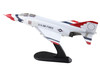 McDonnell Douglas F-4E Phantom II Fighter-Bomber Aircraft Thunderbirds with Decals for No.1 to 7 planes 1973/74 Season United States Air Force Air Power Series 1/72 Diecast Model Hobby Master HA19084
