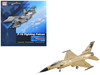 Lockheed F-16A Fighting Falcon Fighter Aircraft 85-1565 Golden Bat Viper 185 ARW Iowa ANG Squadron 50th Anniversary 2022 United States Air Force Air Power Series 1/72 Diecast Model Hobby Master HA38069