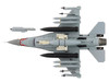 Lockheed F-16V Fighting Falcon Fighter Aircraft 93-0814 Play to Win 21st Sqn. Luke AFB 2025 United States Air Force Air Power Series 1/72 Diecast Model Hobby Master HA38070