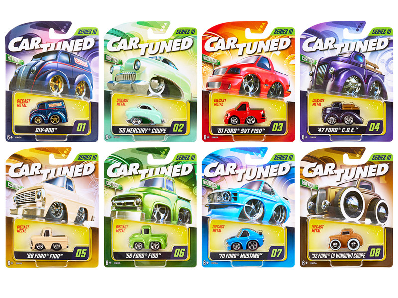 Mainline 2026 Series 10 Set of 8 Pieces Diecast Model Cars CarTuned 592631-XX9