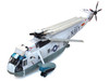 Sikorsky SH-3G Sea King Helicopter 149718-NF 0037 Helicopter Combat Support Squadron 1 (HC-1) Fleet Angels USS Hancock CVA-19 1970s United States Navy 1/72 Diecast Model Legion LEG-14055LB