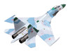 Sukhoi Su-27 Flanker-B Aircraft Red 36 941st Fighter Aviation Regiment 1987 Soviet Air Force 1/100 Diecast Model Legion LEG-14701LA