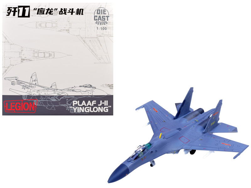 Shenyang J-11B Yinglong Aircraft 61021 Northern Theater Command 2019 People's Liberation Army Air Force 1/100 Diecast Model Legion LEG-14701LE