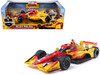 Dallara IndyCar #10 Alex Palou DHL Chip Ganassi Racing Road Course Configuration Champion NTT IndyCar Series 2025 1/18 Diecast Model Car IXO Models IND18035