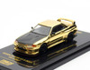 Nissan Skyline GT-R R32 Top Secret RHD Right Hand Drive Chrome Gold with Carbon Hood The Model Car Show Malaysia 2025 Event Edition 1/64 Diecast Model Car Inno Models IN64-R32TS-TMCS25