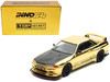 Nissan Skyline GT-R R32 Top Secret RHD Right Hand Drive Chrome Gold with Carbon Hood The Model Car Show Malaysia 2025 Event Edition 1/64 Diecast Model Car Inno Models IN64-R32TS-TMCS25