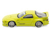 Mazda RX-7 FC3S Pandem Aero RHD Right Hand Drive Lime Green The Model Car Show Malaysia 2025 Event Edition 1/64 Diecast Model Car Inno Models IN64-RX7FCP-TMCS25