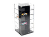 Acrylitower Showcase 24 Car Display Desktop Spinner with Cover Mijo Exclusives for 1/64 Scale Models MJ17032B