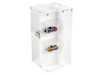 Acrylitower Showcase 24 Car Display Desktop Spinner with Cover White Mijo Exclusives for 1/64 Scale Models MJ17032W