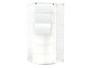 Acrylitower Showcase 24 Car Display Desktop Spinner with Cover White Mijo Exclusives for 1/64 Scale Models MJ17032W