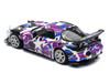 Mazda RX-7 FD3S RHD Right Hand Drive BAPE A Bathing Ape Purple Camouflage 1/64 Diecast Model Car Pop Race PR640493