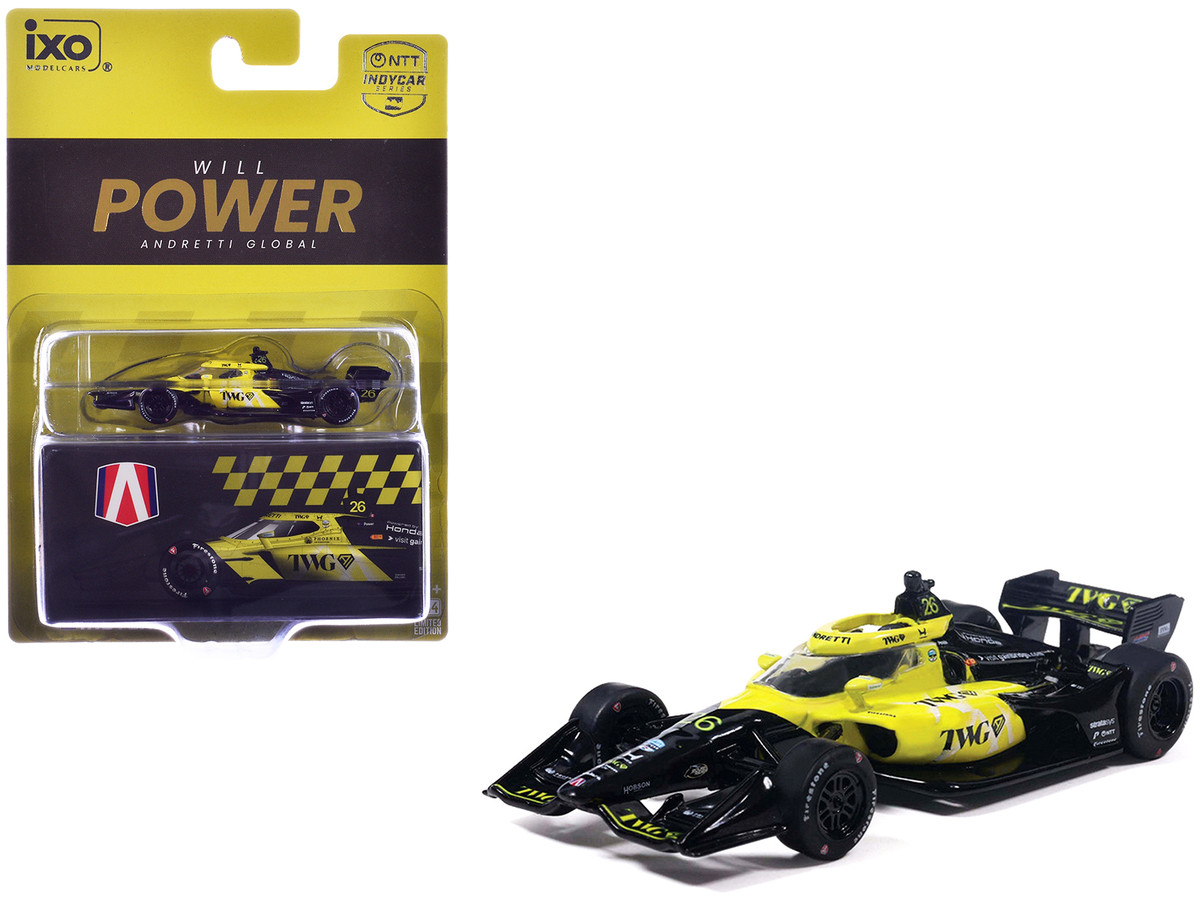 Dallara IndyCar #26 Will Power TWG Andretti Global Road Course