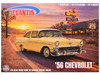 Skill 3 Model Kit 1956 Chevrolet Bel Air Route 66 1/25 Scale Model AMT ALM-1391