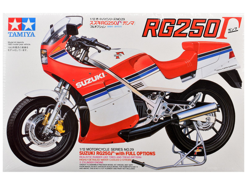 Model Kit Honda CX500 Turbo Motorcycle 1/12 Scale Model Tamiya TAM