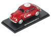 1967 Volkswagen Beetle Coca-Cola Red 1/50 Diecast Model Motorcity Classics 450027
