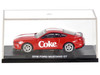 2018 Ford Mustang GT Coca-Cola Red with White Stripes 1/64 Diecast Model Motorcity Classics 450030