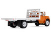 GMC 4000 Flatbed Truck Omaha Orange 1/64 Diecast Model DCP/First Gear 60-2259
