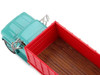 GMC 4000 Grain Truck Turquoise with Red Container 1/64 Diecast Model DCP/First Gear 60-2260
