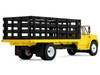 GMC 4000 Stake Truck Bright Yellow 1/64 Diecast Model DCP/First Gear 60-2261