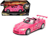 Suki's 2001 Honda S2000 Convertible Pink with Graphics 25 Years of Fast & Furious 2 Fast 2 Furious 2003 Movie 1/24 Diecast Model Car Jada 97604-25TH