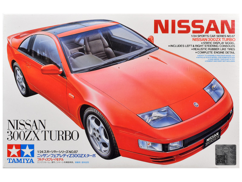 Model Kit Nissan Fairlady 300ZX Turbo 1/24 Scale Model Tamiya TAM-24087