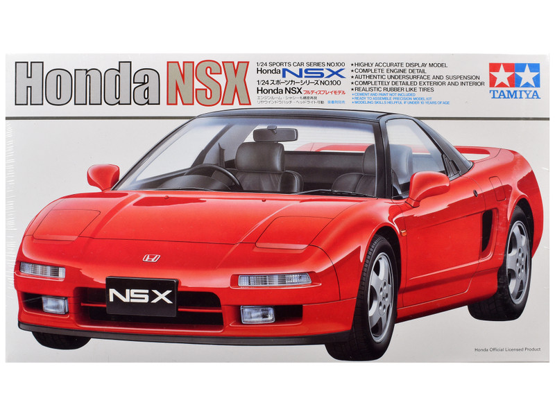 Model Kit Honda NSX 1/24 Scale Model Tamiya TAM-24100