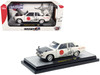 1970 Datsun 510 Light Gray with Japanese Graphics Limited Edition to 4050 pieces Worldwide 1/24 Diecast Model Car M2 Machines 40300-141B