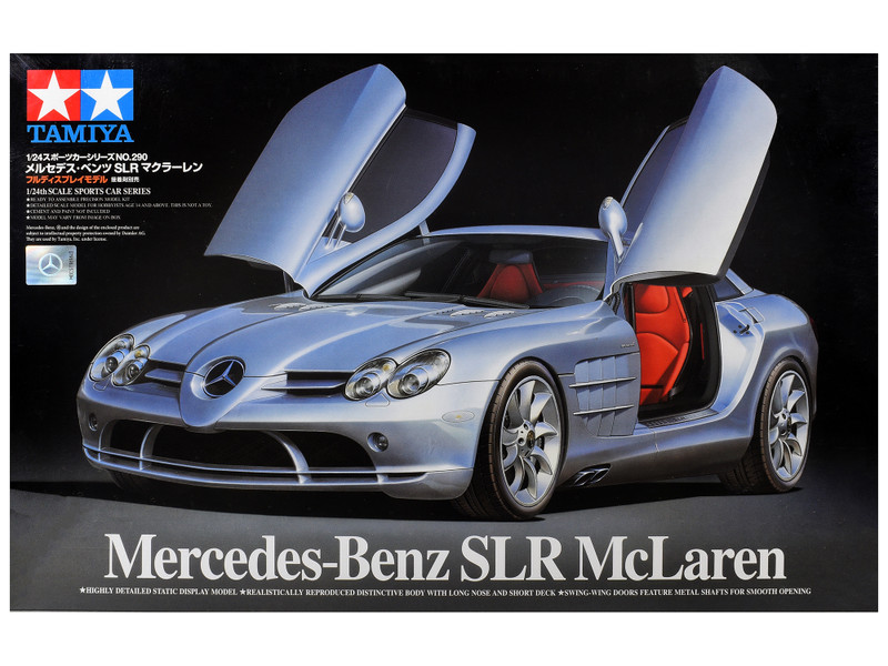Model Kit Mercedes Benz SLR McLaren 1/24 Scale Model Tamiya TAM-24290
