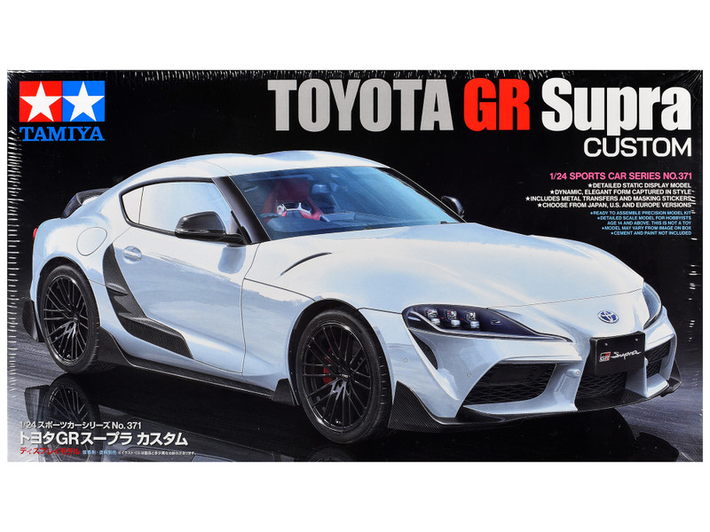Model Kit Toyota GR Supra Custom 1/24 Scale Model Tamiya TAM-24371