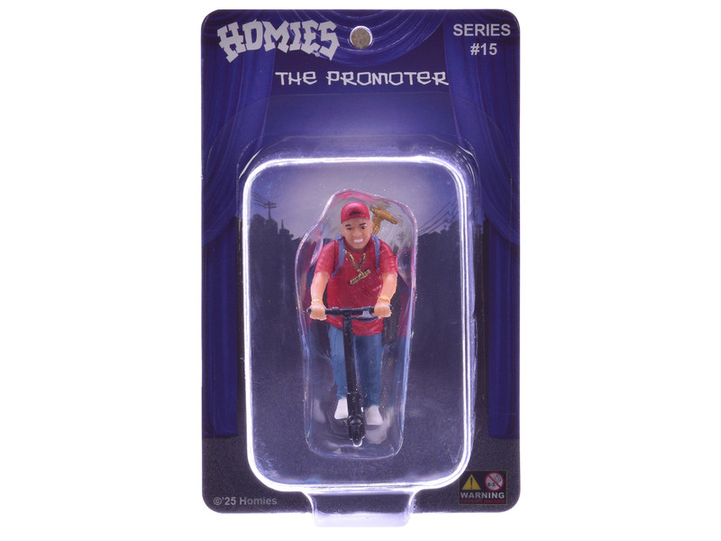 The Promoter 1.75" Figure Special Release #6 Series 15 Model Homies HOM15-6PROMOTOR