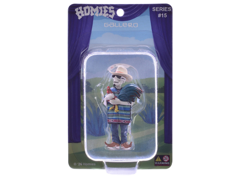 Gallero 1.75" Figure Special Release #8 Series 15 Model Homies HOM15-8GALLERO