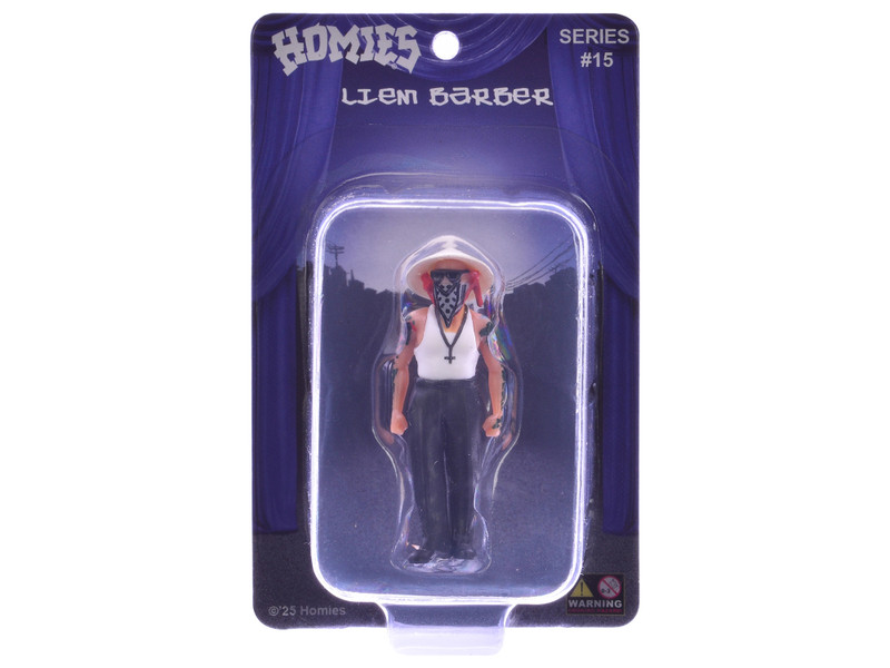 Liem Barber 1.75" Figure Special Release #11 Series 15 Model Homies HOM15-11LBARBER