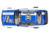BMW M3 Kaido Touring Champ V1 #25 Blue with White Stripes Designed by Jun Imai Kaido House Special 1/64 Diecast Model Car Mini GT KHMG223