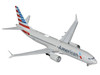 Boeing 737 MAX 8 Commercial Aircraft  American Airlines N326RP Gray with Striped Tail Gemini 200 Series 1/200 Diecast Model GeminiJets G2AAL1413