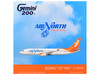 Boeing 737-800 Commercial Aircraft Air North C-FNYA White with Orange Tail Gemini 200 1/200 Diecast Model GeminiJets G2ANT1491
