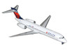 Boeing 717-200 Commercial Aircraft Delta Air Lines N947AT White with Blue and Red Tail Gemini 200 Series 1/200 Diecast Model GeminiJets G2DAL1417