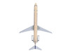 McDonnell Douglas MD-90 Commercial Aircraft Saudia Airlines HZ-API Beige with Blue Tail Gemini 200 Series 1/200 Diecast Model GeminiJets G2SVA1333