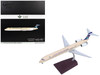 McDonnell Douglas MD-90 Commercial Aircraft Saudia Airlines HZ-API Beige with Blue Tail Gemini 200 Series 1/200 Diecast Model GeminiJets G2SVA1333