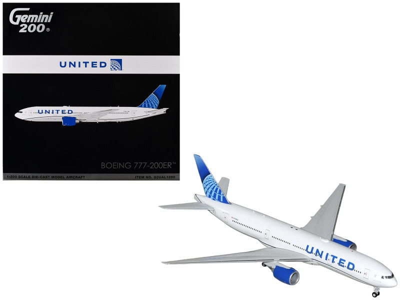 Boeing 777-200ER Commercial Aircraft with Flaps Down American