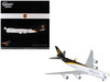 Boeing 747-8F Commercial Aircraft UPS Worldwide Services N607UP White with Brown Tail Gemini 200 - Interactive Series Series 1/200 Diecast Model GeminiJets G2UPS1187