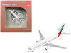Boeing 737-300 Commercial Aircraft Emirates Airlines AP-BCD White with Striped Tail 1/400 Diecast Model GeminiJets GJ2232